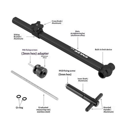 ENLEE Bike Shifter Positioning Adjustment Tool Bike Handlebar Leveling Tool Bike Height Angle Left Right Symmetrical Adjuster