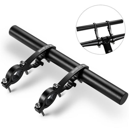 WEST BIKING Aluminum Alloy Bicycle Handlebar Extender Double Clamp Bracket for Bike Light GPS Computer