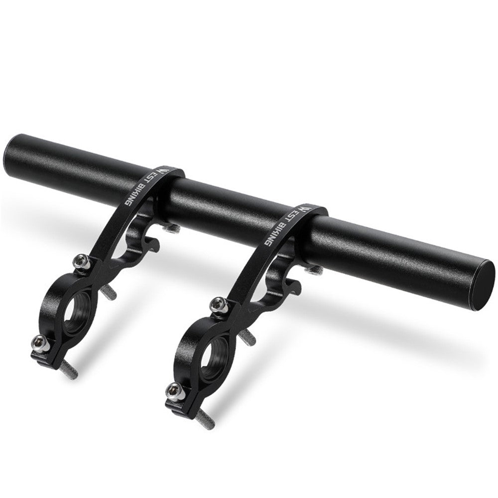 WEST BIKING Aluminum Alloy Bicycle Handlebar Extender Double Clamp Bracket for Bike Light GPS Computer