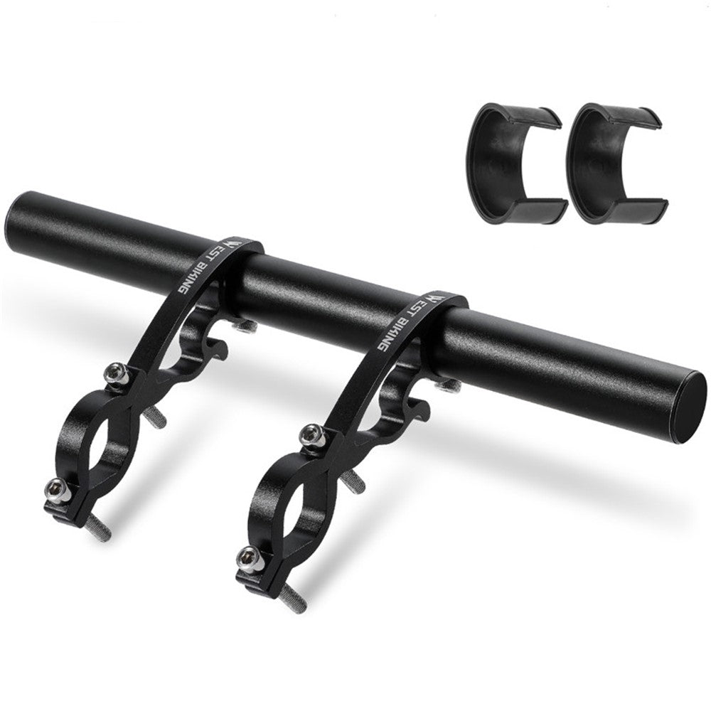 WEST BIKING Aluminum Alloy Bicycle Handlebar Extender Double Clamp Bracket for Bike Light GPS Computer