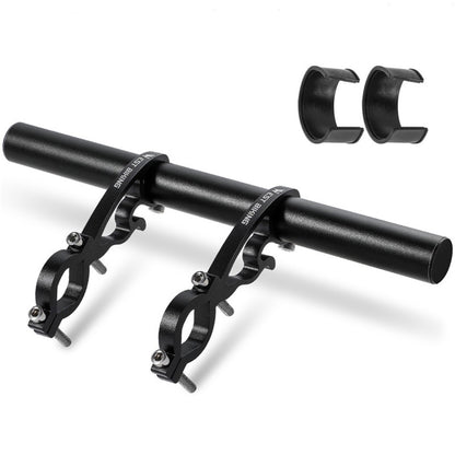WEST BIKING Aluminum Alloy Bicycle Handlebar Extender Double Clamp Bracket for Bike Light GPS Computer