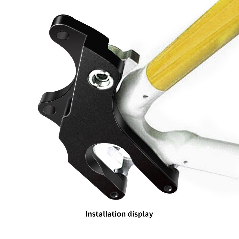 MIXIM Aluminum Alloy Mountain Road Bike Disc Brake Adapter No Disc Brake Fixed Seat Converter