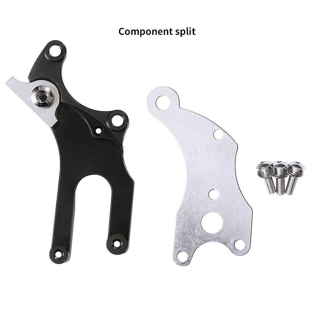 MIXIM Aluminum Alloy Mountain Road Bike Disc Brake Adapter No Disc Brake Fixed Seat Converter