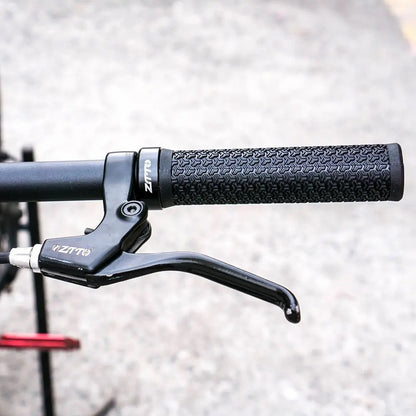 ZTTO AG13 Bike Aluminum Alloy Lockable Ring Grip Anti-Slip Rubber Handle Grip