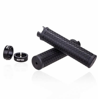 ZTTO AG13 Bike Aluminum Alloy Lockable Ring Grip Anti-Slip Rubber Handle Grip