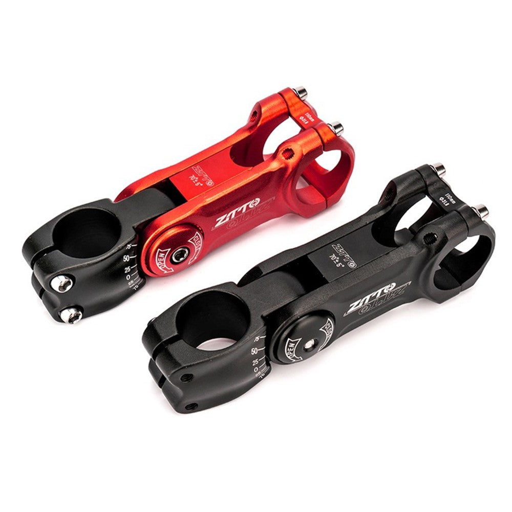 ZTTO CNCKTBL Angle Adjustable Bike Handlebar Stem CNC Aluminum Alloy MTB Bicycle Stem Riser