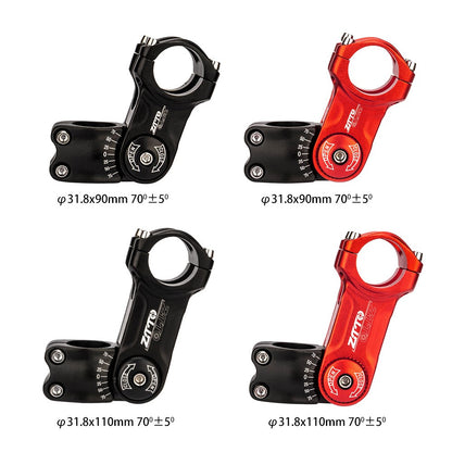 ZTTO CNCKTBL Angle Adjustable Bike Handlebar Stem CNC Aluminum Alloy MTB Bicycle Stem Riser