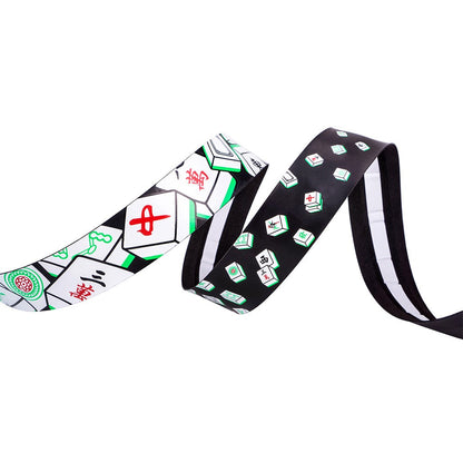 ZTTO CSBD 2Pcs Mahjong Pattern Bicycle Handlebar Anti-skid PU+EVA Tape Bike Handlebar Wrap Straps