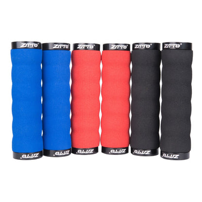 ZTTO AG30 Bicycle Shockproof Sponge Anti-Slip Lock Grips for Mountain Bike