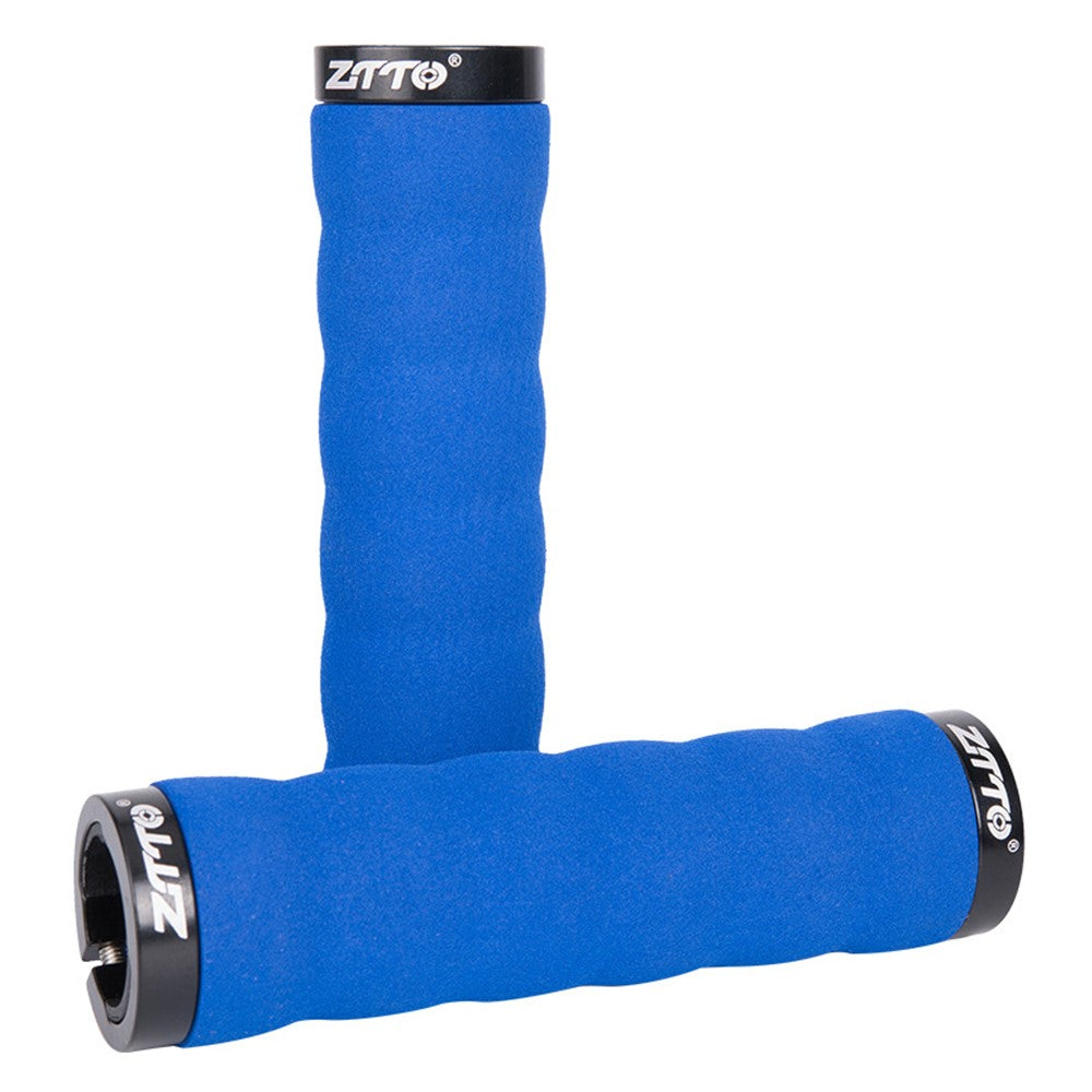 ZTTO AG30 Bicycle Shockproof Sponge Anti-Slip Lock Grips for Mountain Bike