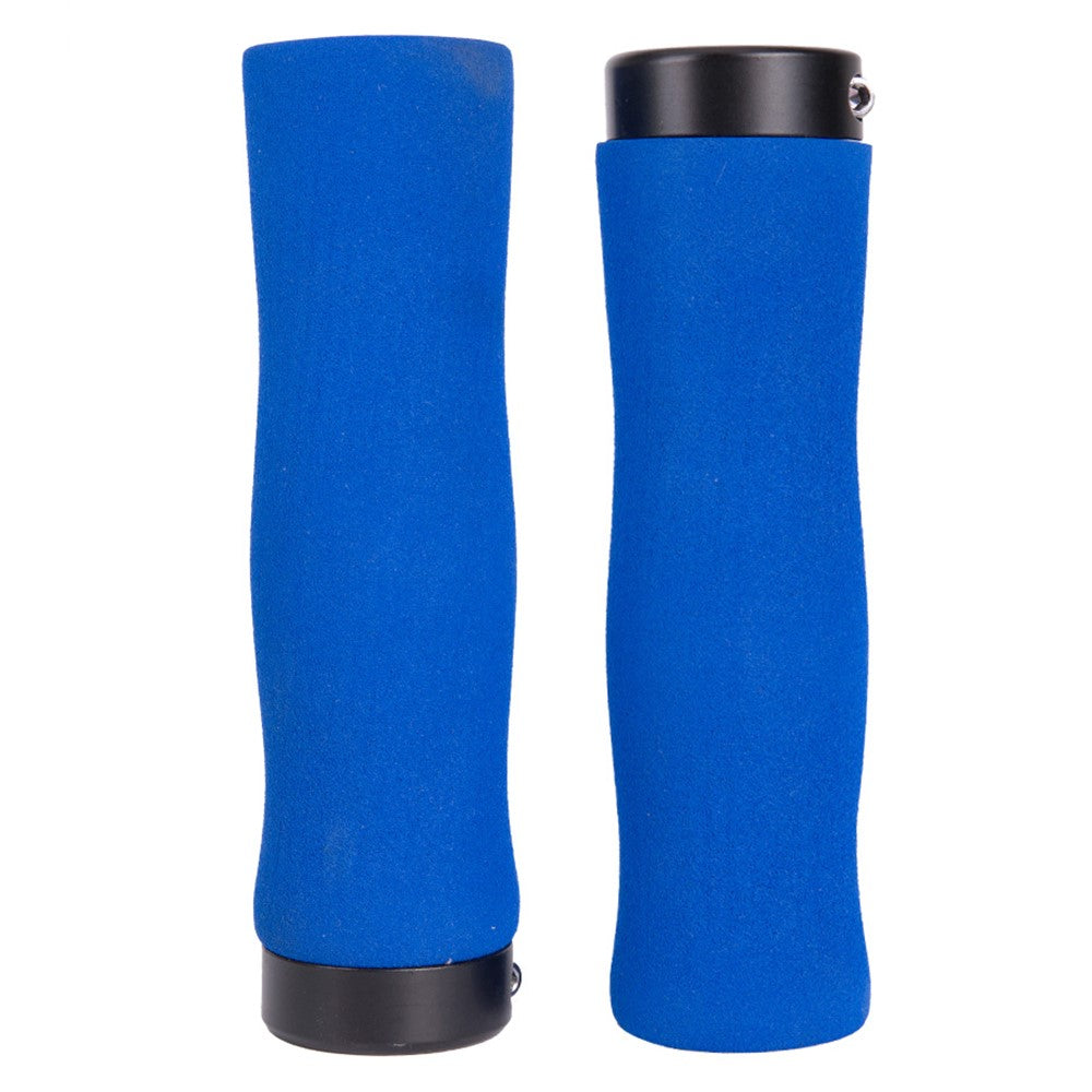 ZTTO AG28 1 Pair Shockproof Sponge Grips Single-sided Locking Handlebar Grips