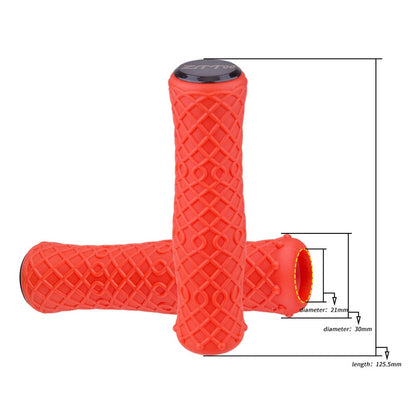 ZTTO AG111 Mountain Bike Hand Grips Shock-absorbing Silicone Handlebar Grips