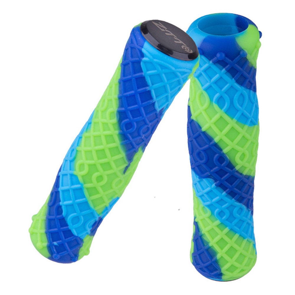 ZTTO AG111 Mountain Bike Hand Grips Shock-absorbing Silicone Handlebar Grips