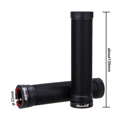 ZTTO AG40 Bike Anti-slip Handlebar Single-sided Locking Shockproof Rubber Bicycle Grips