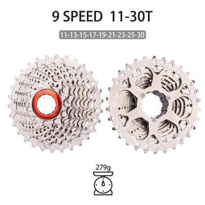 ZTTO  Bicycle Cassette Flywhee 9 Speed 11-30T / 11-34T Speed Freewheel for Bike Accessories