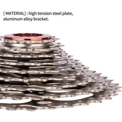 ZTTO  Bicycle Cassette Flywhee 9 Speed 11-30T / 11-34T Speed Freewheel for Bike Accessories