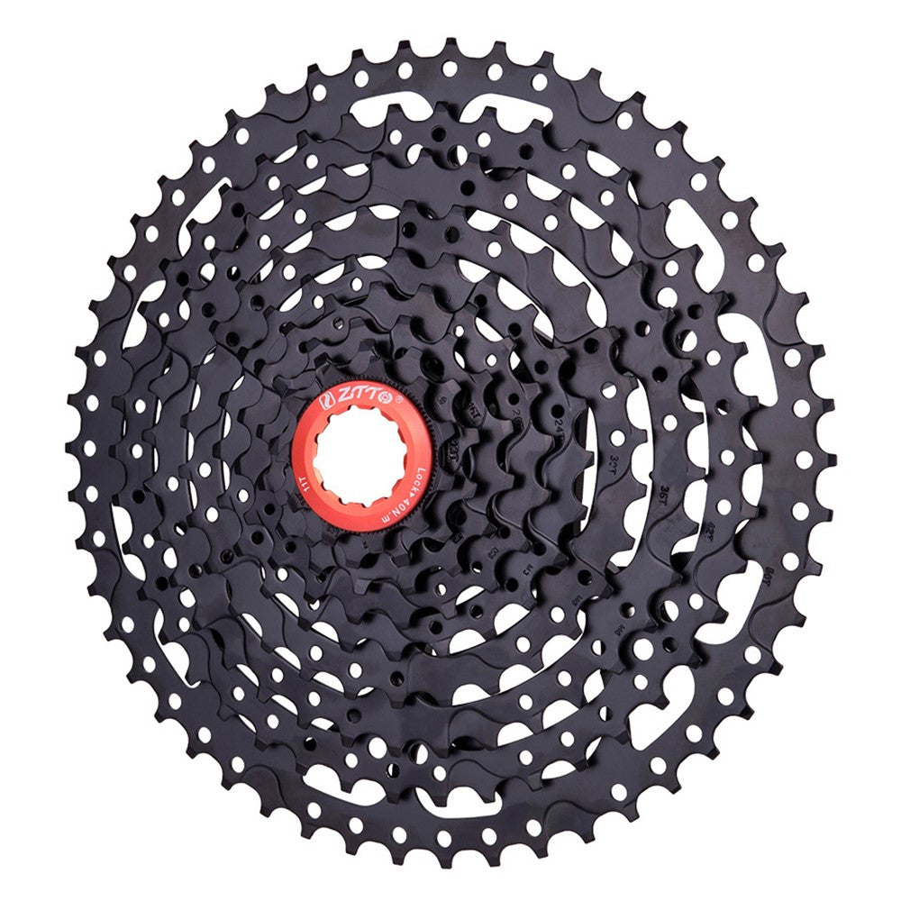 ZTTO 950LH Mountain Bicycle Steel Flywheel Hollow 9 Speed 11-50T Bike Cassette Flywheel