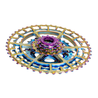 ZTTO 1046SLRC 10 Speed 11T-46T Flywheel Colorful Bicycle Aluminum+Steel Cassette