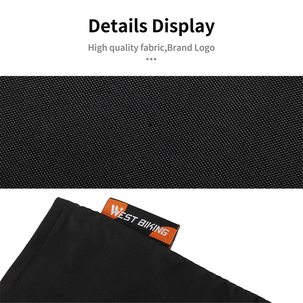 WEST BIKING YP0719375 Bicycle Handlebar Cover 210D Nylon Road Bike Handlebar Dust Cover
