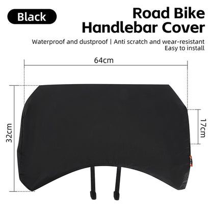 WEST BIKING YP0719375 Bicycle Handlebar Cover 210D Nylon Road Bike Handlebar Dust Cover