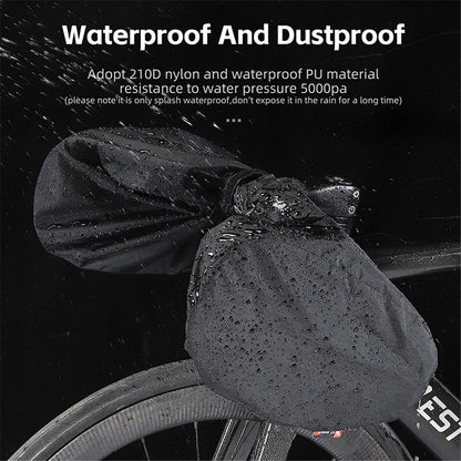 WEST BIKING YP0719375 Bicycle Handlebar Cover 210D Nylon Road Bike Handlebar Dust Cover