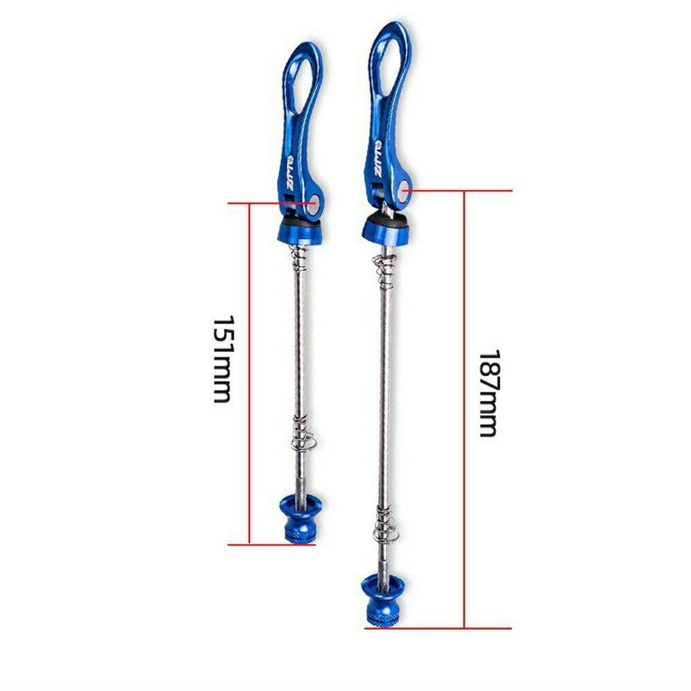 ZTTO LXKCG 1 Pair Bicycle Quick Release Skewer Bike Rear Wheel Quick Release Replacement Axle