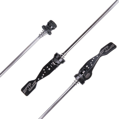 ZTTO Cycling Wheel Hub Front Rear Skewer Aluminum Alloy Handle Quick Release Lever Set