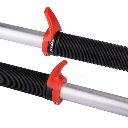 1 Pair Bicycle Handlebar Grips Polycarbonate + Fiberglass MTB Bike Horn Vice Grip