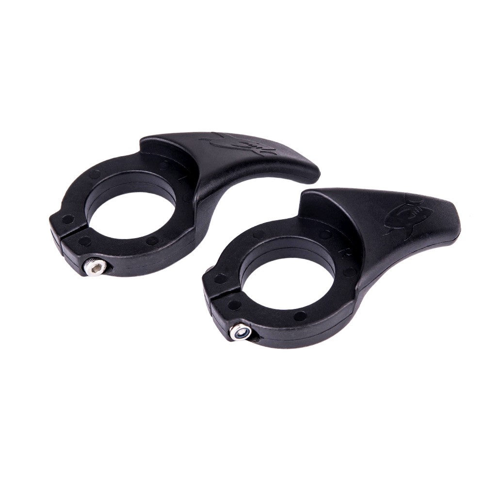 1 Pair Bicycle Handlebar Grips Polycarbonate + Fiberglass MTB Bike Horn Vice Grip