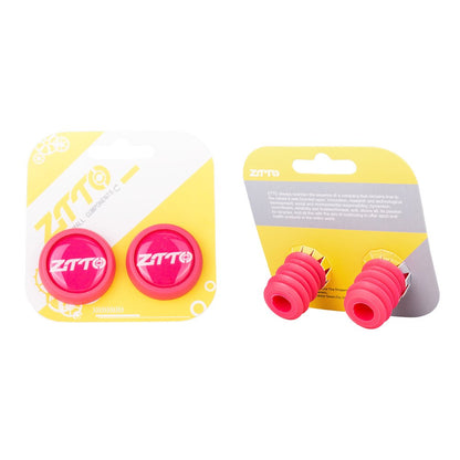 ZTTO 22.2mm Bicycle Handlebar End Plugs MTB Road Bike Handle Grip Rubber Caps