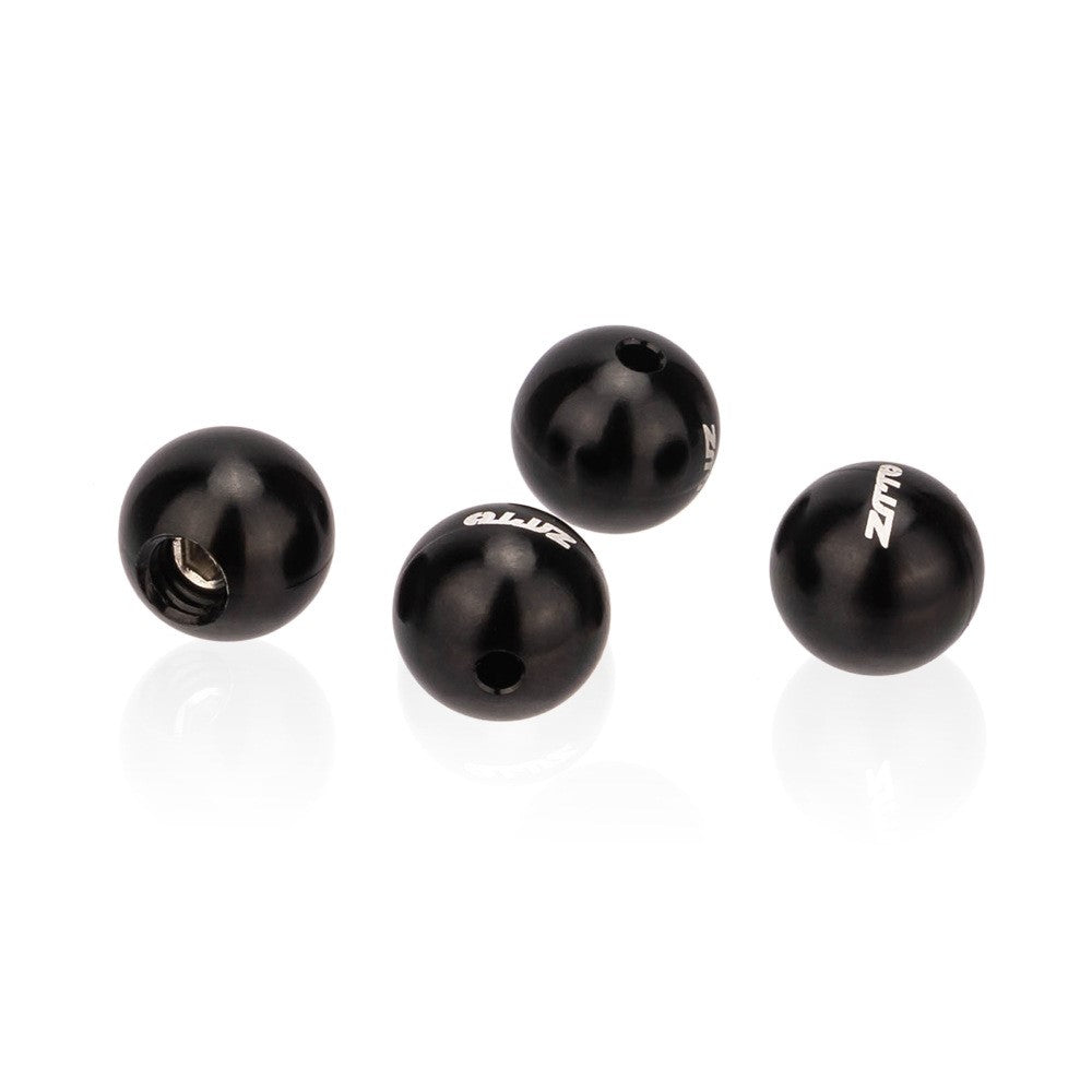 ZTTO XWM2 4pcs Ball Aluminum Alloy Bike Brake Cable Caps Gear Wire End Tips Crimps with Wrench for Road Bike