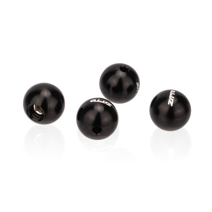 ZTTO XWM2 4pcs Ball Aluminum Alloy Bike Brake Cable Caps Gear Wire End Tips Crimps with Wrench for Road Bike
