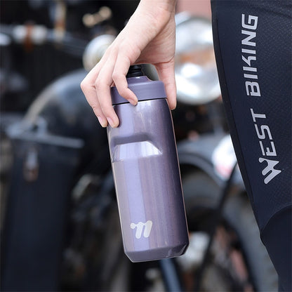 WEST BIKING YP0721053 550ml Stainless Steel Insulated Bottle Sports Cycling Water Bottle (BPA-Free, No FDA)