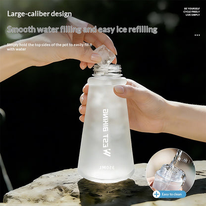 WEST BIKING YP0713024 350ml TPU Squeeze Hydration Pack Collapsible Sports Water Bottle for Running Cycling (BPA Free, No FDA)