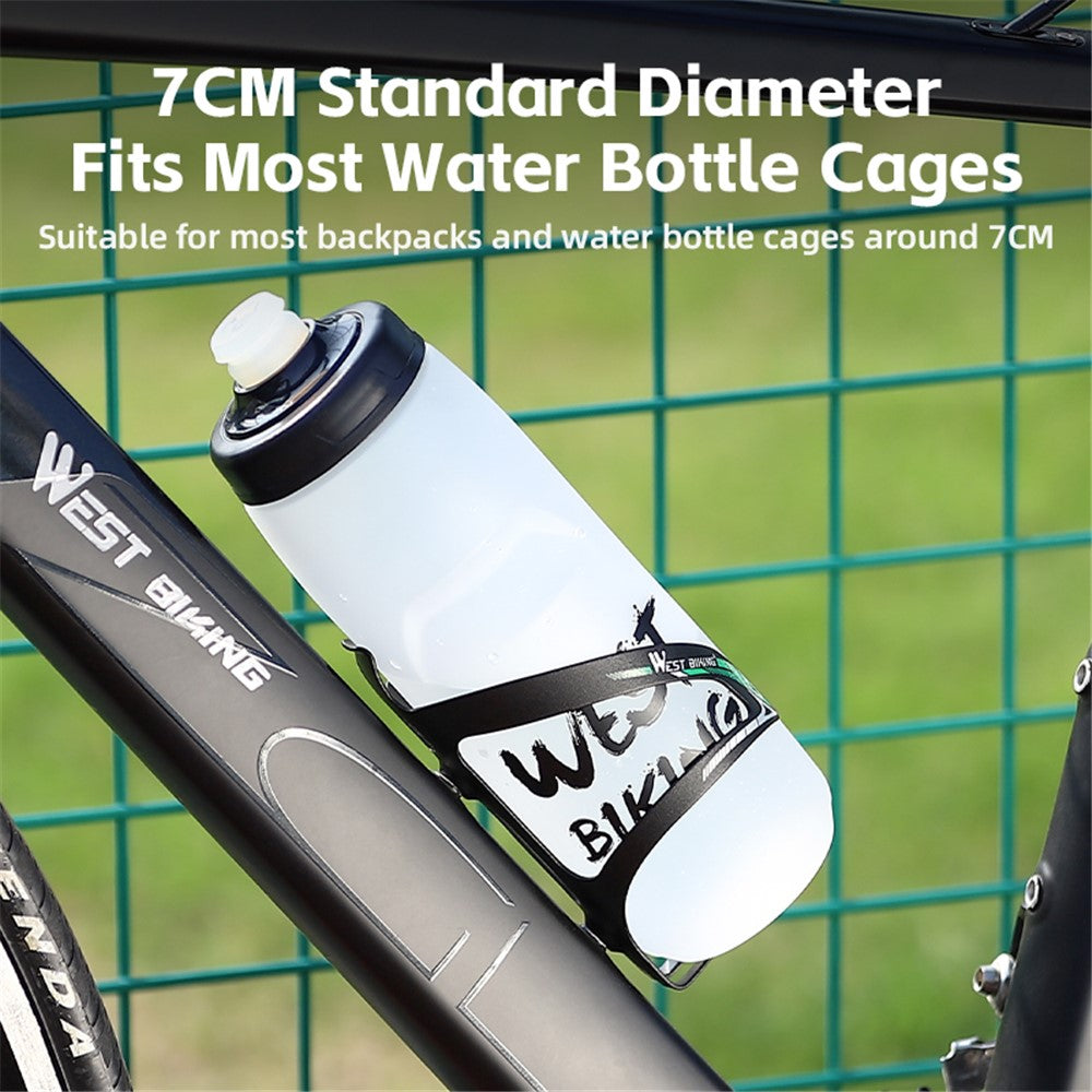 WEST BIKING YP0721041 620ML PP+Silicone Outdoor Water Bottle (BPA Free, without FDA Certification)