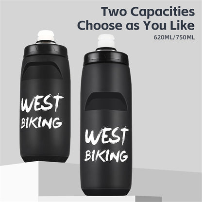 WEST BIKING YP0721041 620ML PP+Silicone Outdoor Water Bottle (BPA Free, without FDA Certification)