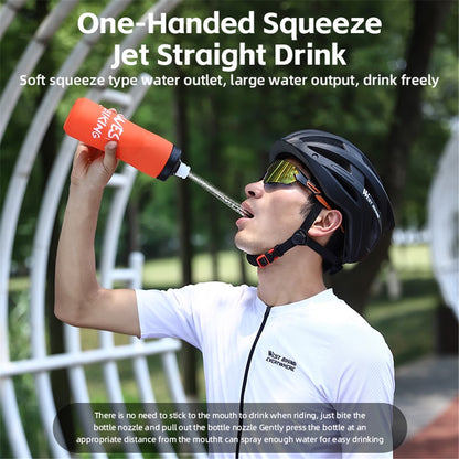 WEST BIKING YP0721041 620ML PP+Silicone Outdoor Water Bottle (BPA Free, without FDA Certification)
