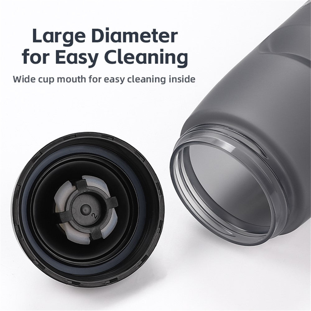 WEST BIKING YP0721042 750ML PP+Silicone Water Bottle Outdoor Camping Drinking Cup (BPA Free, without FDA Certification)