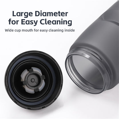 WEST BIKING YP0721042 750ML PP+Silicone Water Bottle Outdoor Camping Drinking Cup (BPA Free, without FDA Certification)