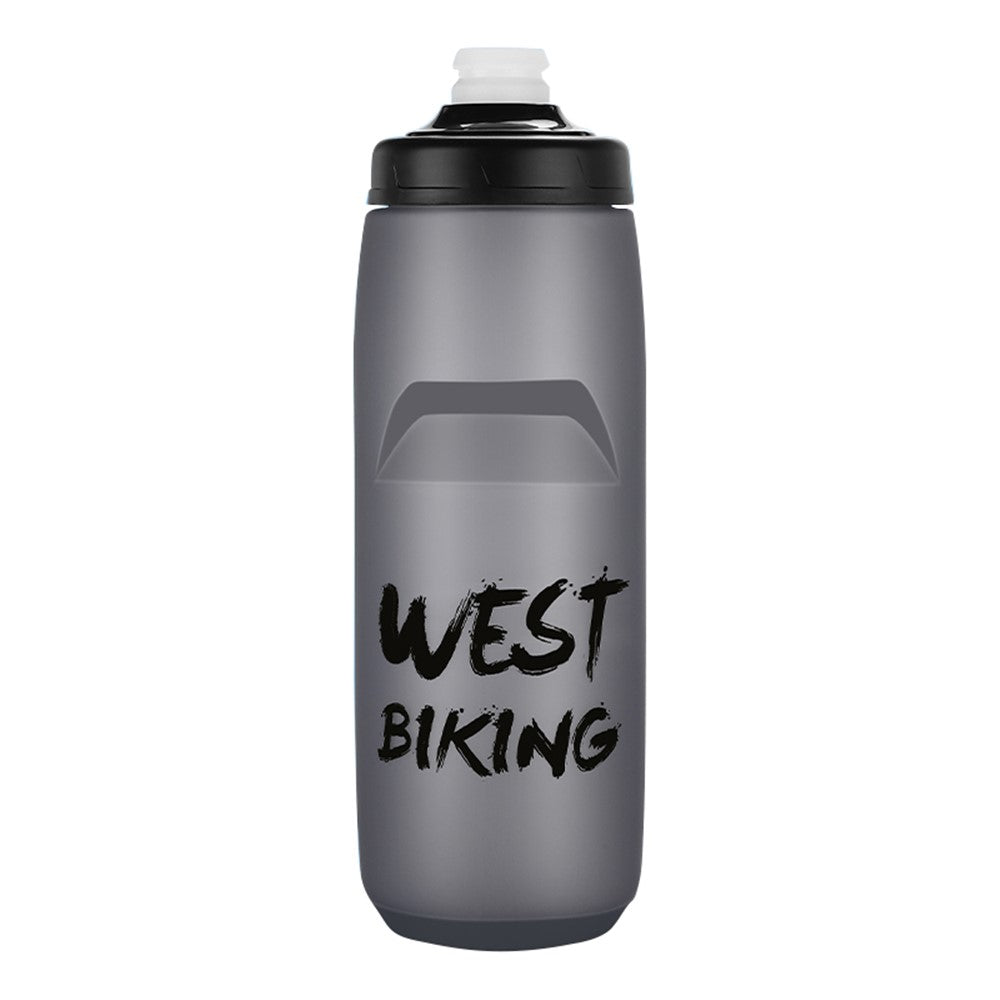WEST BIKING YP0721042 750ML PP+Silicone Water Bottle Outdoor Camping Drinking Cup (BPA Free, without FDA Certification)