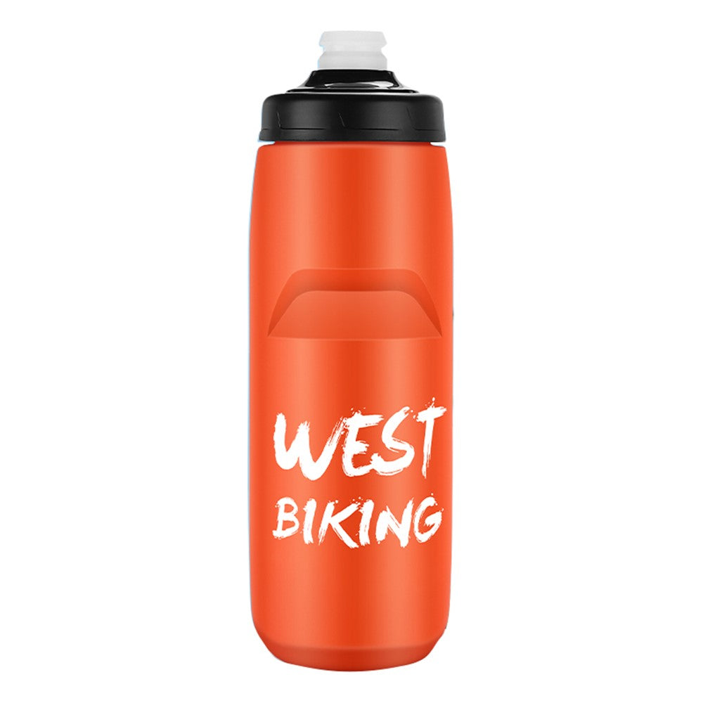 WEST BIKING YP0721042 750ML PP+Silicone Water Bottle Outdoor Camping Drinking Cup (BPA Free, without FDA Certification)