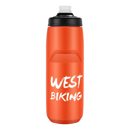 WEST BIKING YP0721042 750ML PP+Silicone Water Bottle Outdoor Camping Drinking Cup (BPA Free, without FDA Certification)