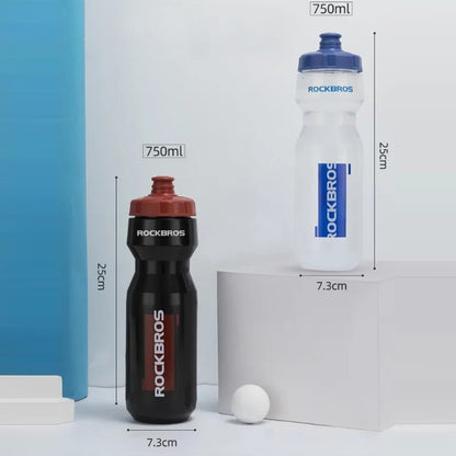 ROCKBROS DCBT69TB 750ml PP5 Water Bottle Sports Cycling Squeeze Type Water Cup (BPA Free, No FDA Certification)