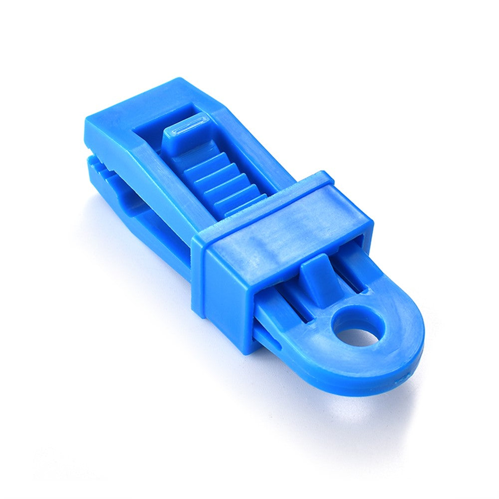 10Pcs/Set Awning Clamp Tent Trap Clip Tighten Lock Grip for Outdoor Camping Farming