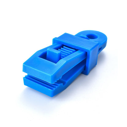 10Pcs/Set Awning Clamp Tent Trap Clip Tighten Lock Grip for Outdoor Camping Farming