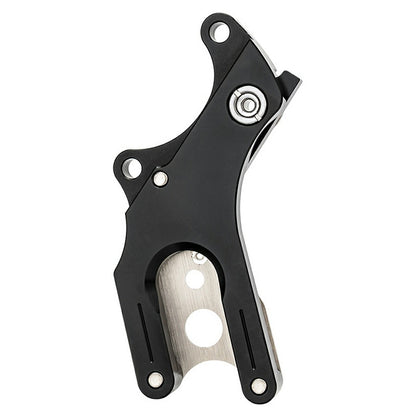 ZTTO Aluminum Alloy + Stainless Steel Bicycle Disc Brake Adapter Fixed Seat Post Adapter