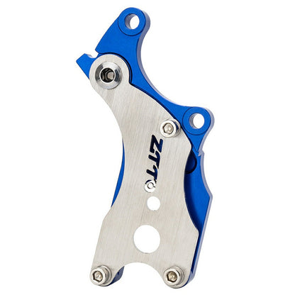 ZTTO Aluminum Alloy + Stainless Steel Bicycle Disc Brake Adapter Fixed Seat Post Adapter