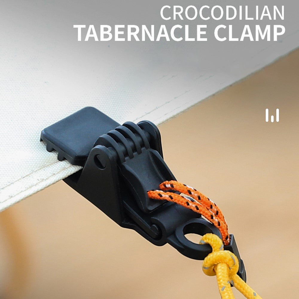 Outdoor Tarp Clip Windproof Awning Tent Canopy Clamp Wind Rope Buckle Camping Accessories