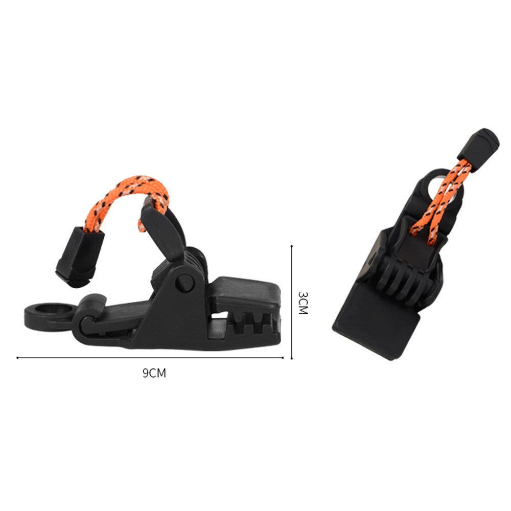 Outdoor Tarp Clip Windproof Awning Tent Canopy Clamp Wind Rope Buckle Camping Accessories