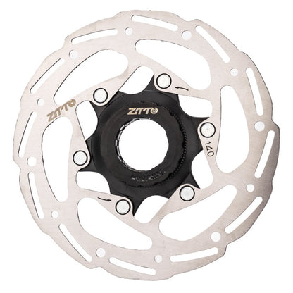 ZTTO ZSDP Stainless Steel Bicycle Middle Lock Disc Road Mountain Bike Brake Pad with Lock Lid